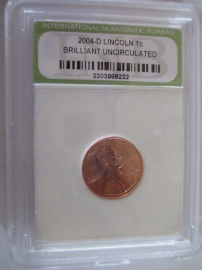 2004-D Lincoln Penny BU con 200