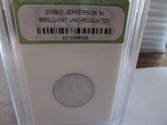 2008-D Jefferson Nickel BU con 200