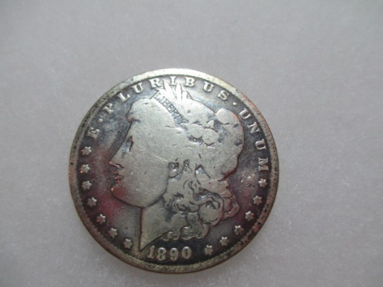1890-O Morgan Dollar con 200