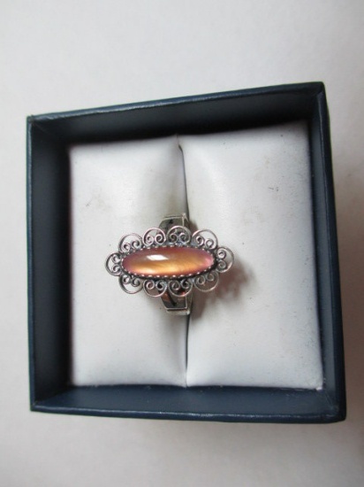 Sterling Ring SZ 4.75 con 6