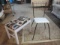 Western Themed Small Bench -- 18x22x45 - bonus chair -> Will not be Shipped! <- con 467