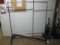 Large Clothes Rack on Wheels - 71x63x24 -> Will not be Shipped! <- con 9
