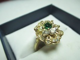 Gold Tone Ring - Size 6.5 - con 570