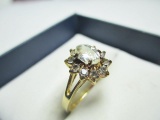 Gold Plated Ring -Size 6 - con 570