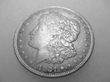 1921 Morgan Silver Dollar -  con 200