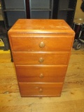 Four Drawer Nightstand - 28x12x16 -> Will not be Shipped! <- con 9