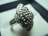 Sterling Silver Ring - Size 6.5 - con 317