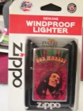 New - Bob Marley Zippo Lighter - con 9