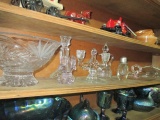 Shelf Lot of Crystal and Glass -> Will not be Shipped! <- con 570