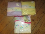 3 New Baby blankets - con 12