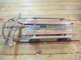 Hiawratha Vintage Wooden Sled - 42