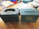 2 Ammo Boxes - One Metal, One Plastic -> Will not be Shipped! <- con 316