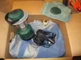 Air Mattress, Pump and Battery Operated Lantern -> Will not be Shipped! <- con 464