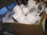 Lot of 4 inch PVC 90 degree bends Will Not Be Shipped con 9