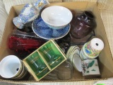 Lot of misc Blown Glass and China Will Not Be Shipped con 467