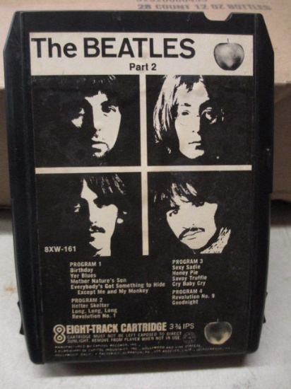 Eight Track Cartridge - The Beatles Part 2 - Apple Records - con 363