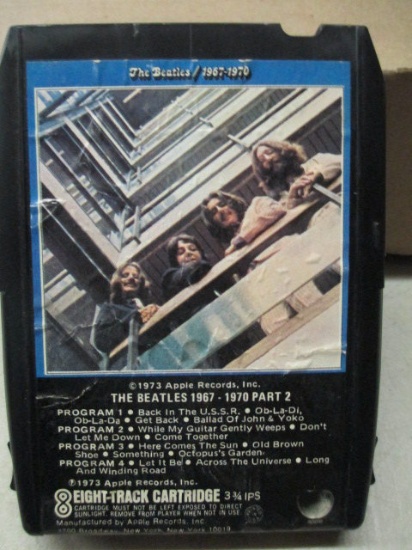 Eight Track Cartridge - The Beatles - 1967-1970 Part 2 - Apple Records - con 363