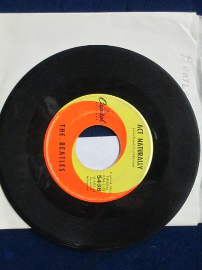 45 Yesterday - Act Naturally - The Beatles  Capitol - con 363