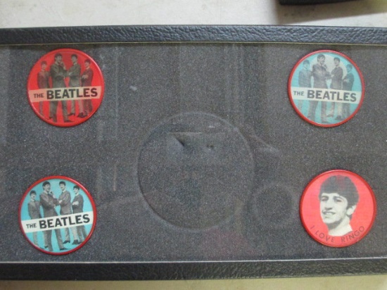 Beatles I love Flasher Pins - By VariVue NY Made in USA - con 363
