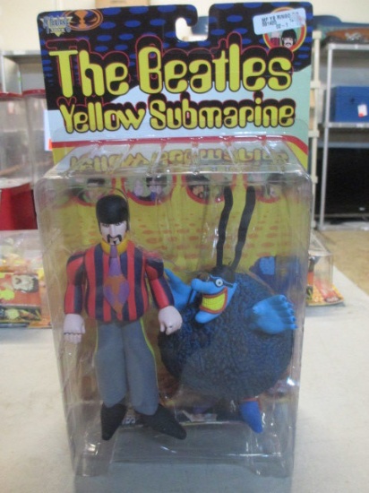The Beatles Yellow Submarine Rings with  Blue Meanie - Mcfarland Toys 1999 - con 363