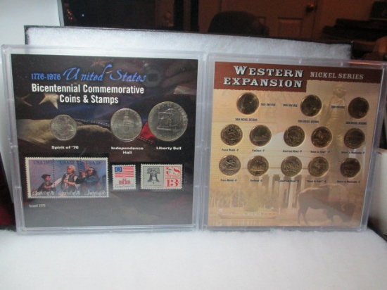 Bicentenial Coin and Stamp Set - con 346