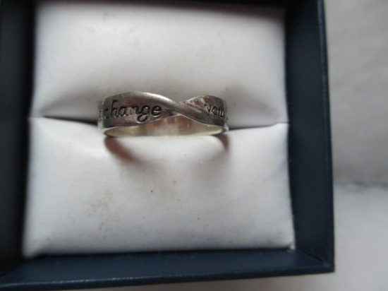 Sterling Silver Ring - Size 7 - con 402