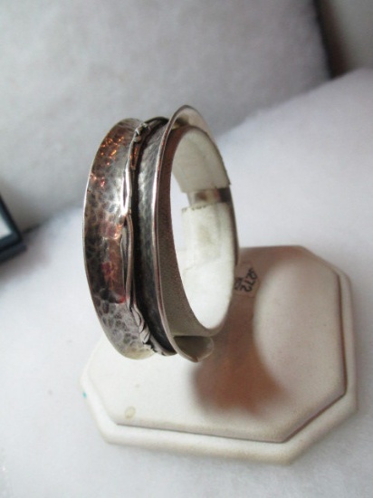 Silver - .925 Cuff Bracelet - con 12