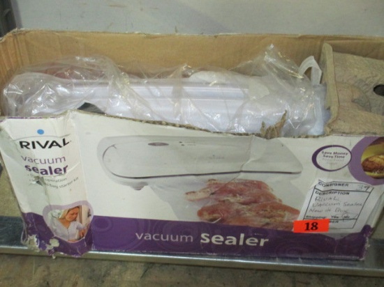 Rival Vacuum Sealer - New in Box - con 39