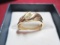14K Yellow Gold and Diamond Ring-  Size 9 - con 12