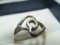 Sterling Silver Ring - Size 6 - con 5