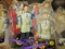 Five 1999 Inspector Gadget dolls - con 529