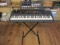 Yamaha Keyboard and Stand PSR195  -> Will not be Shipped! <- con 12
