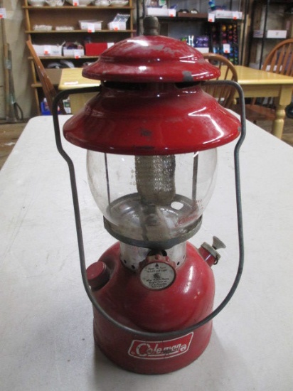 Vintage Red Coleman Lantern 12" -> Will not be Shipped! <- con 12