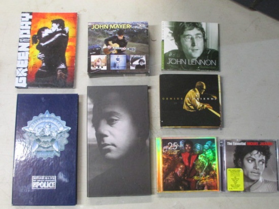 CD Sets - Police, Billy Joel, John Mayer, Green Day more - con 12