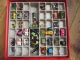 Micro Mini Toy Cars in Carrying Case con 454