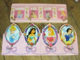 Two Disney Princess Coat hangers - 10x24 -> Will not be Shipped! <- con 414