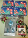 4 New Boxes Berry Cluster Lights and Christmas -> Will not be Shipped! <- con 12