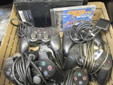 PS2 Console and Controllers - No Cords - conn 509