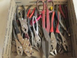 Lot of 235 Assorted Pliers and Cutters - con 509