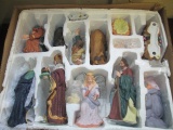 large Ceramic Nativity Scene -> Will not be Shipped! <- con 12