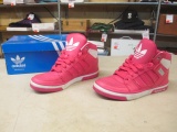 Pink Womens Adidas Size 4 ->  <- con 414