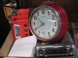 Box of Electronics - Clock, Car Stereo, Phone and more -> Will not be Shipped! <- con 472