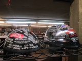 2 Motorcycle Helmets  -> Will not be Shipped! <- con 472