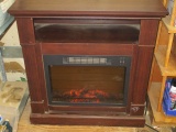 Febo Flame Electric Fireplace - Works - 37x36x15 -> Will not be Shipped! <- con 9