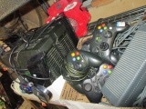 2 Flats of Xbox Consoles Power Cords Controllers, more -> Will not be Shipped! <- con 509