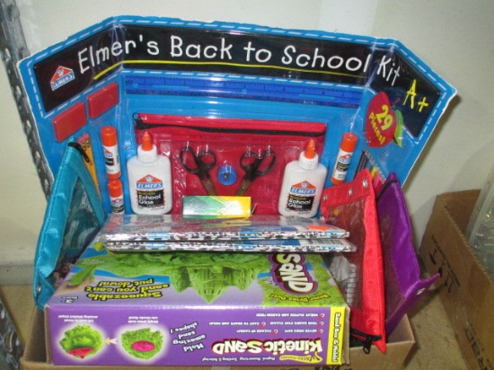 Box of New School Supplies with Ream of Paper -> Will not be Shipped! <- con 39