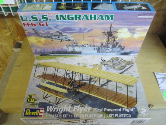 Models - "wright Flyer Revell" USS Ingrallam -con 317