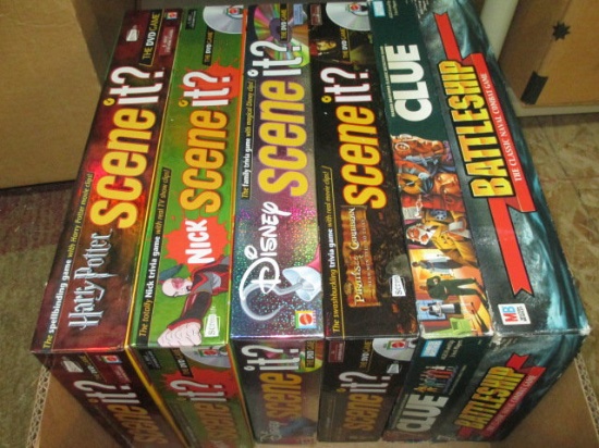 Box of Board Games -> Will not be Shipped! <- con 317