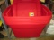 Five Tote Bins with Lids -> Will not be Shipped! <- con 305