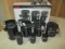 7pc Ceramic Canister Set - Two Missing Lids -> Will not be Shipped! <- con 576